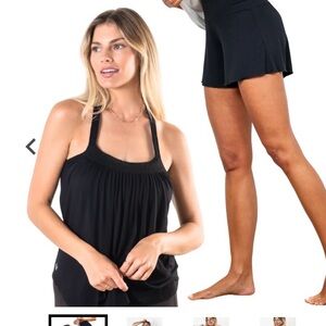JJ Winks Women's Black Sleepwear Set